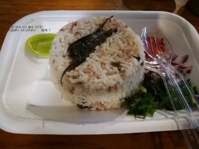 ข้าวคลุกปลาทู