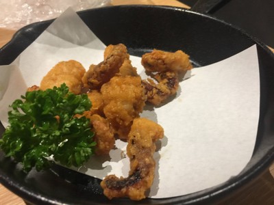 หมึกทอด