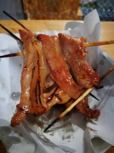 หมูปิ้งไม้ละ10