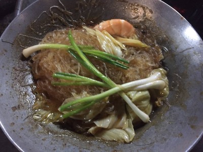 กุ้งอบวุ้นเส้น