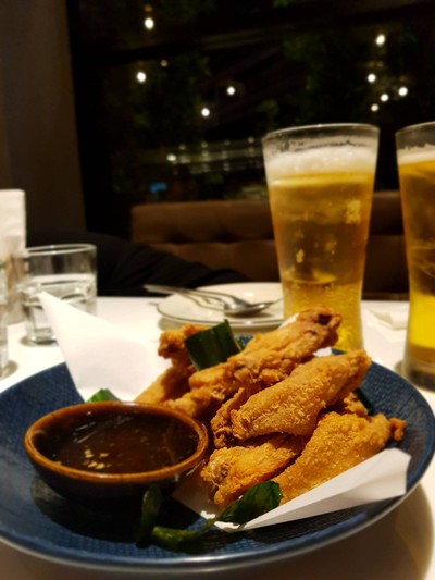 ปีกไก่ทอดน้ำปลา