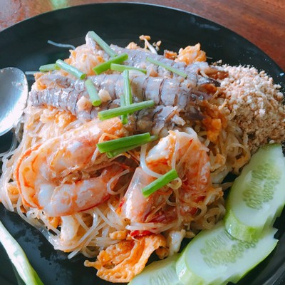 ผัดไทยทะเล