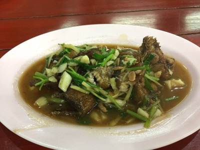 ปลาช่อนผัดขึ้นฉ่าย