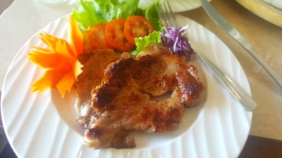 สเต็กหมูคุโรบุตะ