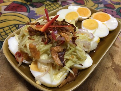 วิธีทำ ไข่ต้มยำมะม่วง วิธีทำ ไข่ต้มยำมะม่วง