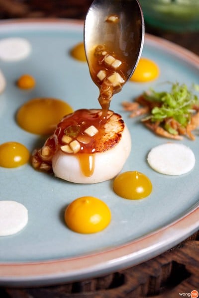 เมนูของร้าน Sra Bua by Kiin Kiin โรงแรมสยามเคมปินสกี้ กรุงเทพฯ