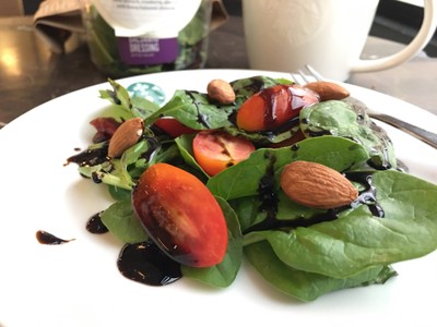 Baby Spinach Cranberry Salad