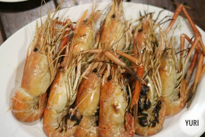 กุ้งใหญ่เผา