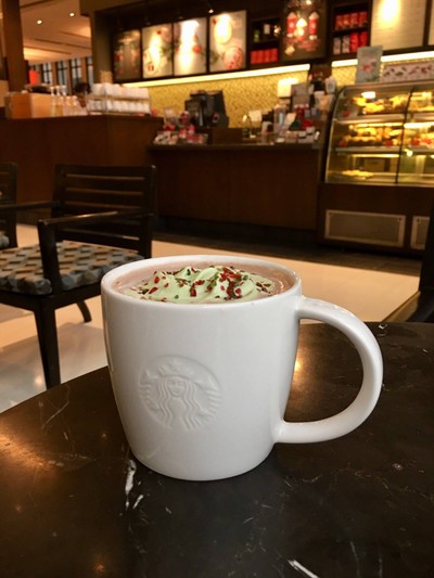 Christmas Tree Peppermint Dark Mocha