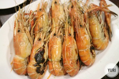 กุ้งใหญ่เผา