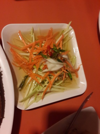 ปลากระพงทอดน้ำปลา