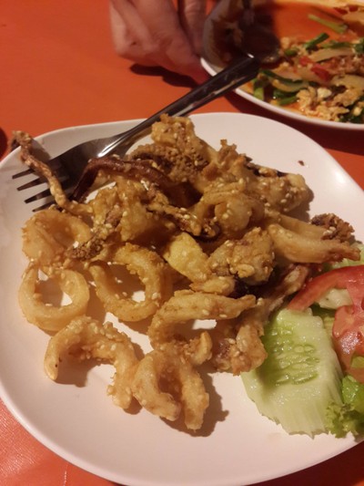 ปลาหมึกแดดเดียว