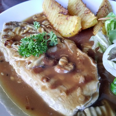 สเต็กเนื้อ