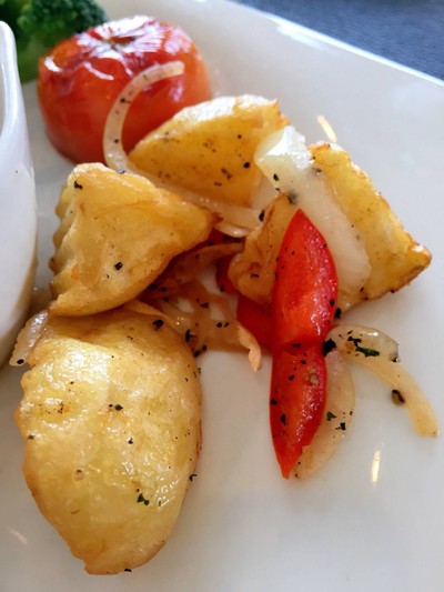 ซี่โครงแกะย่างซอสมิ้นส์