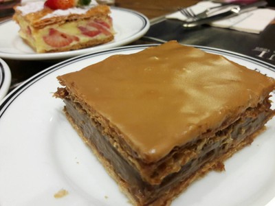 Millefeuille au café 