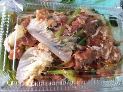 สุกี้หมูหมักแห้ง (45฿)