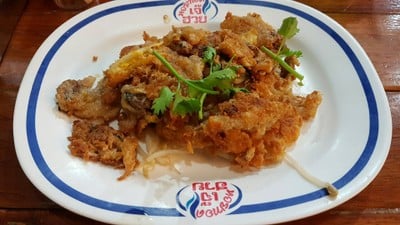 เมนูของร้าน หอยทอดเจ้ฮวย