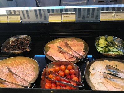 มุมผัก และแฮม