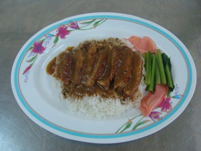 ข้าวหน้าเป็ดย่าง