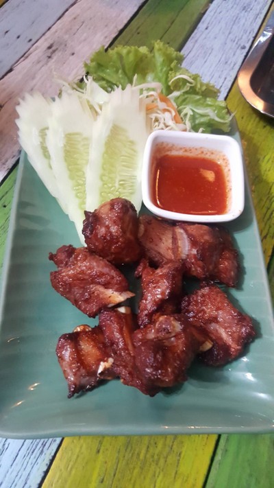 ซี่โครงหมูไวน์แดง