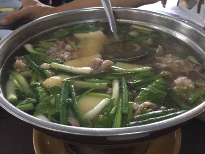 แกงจืดเต้าหู้หมูสับ