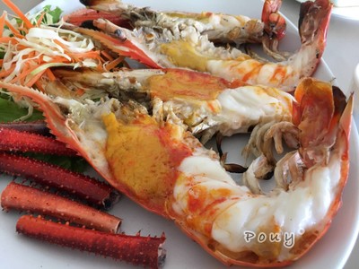 กุ้งแม่น้ำเผา