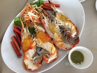 กุ้งแม่น้ำเผา