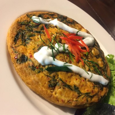 ไข่เจียวห่อหมก