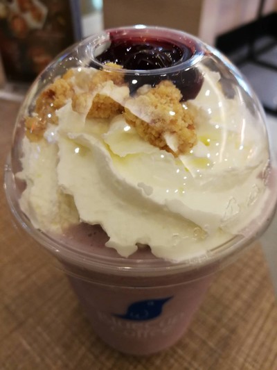 บลูเบอร์รี่สมูทตี้