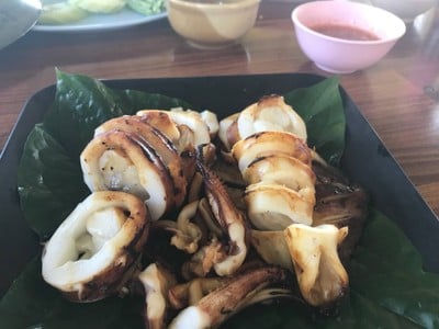 หมึกไข่ย่าง