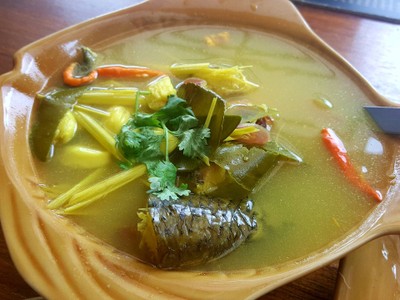 ต้มส้มปลากระบอก