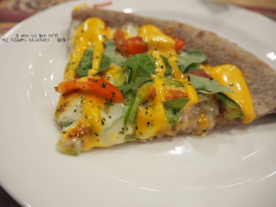 Cheddar Burger Pizza