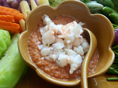 น้ำพริกกุ้งสด