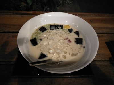 เฉาก๊วยสาคูนมสด