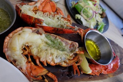 Whole Grilled Lobster