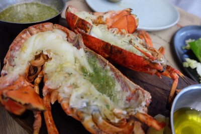 Whole Grilled Lobster