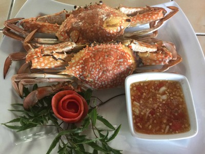 ปูม้าเผา