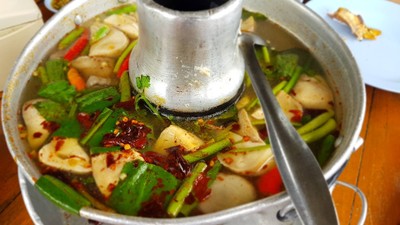 ต้มยำปลาเก๋า