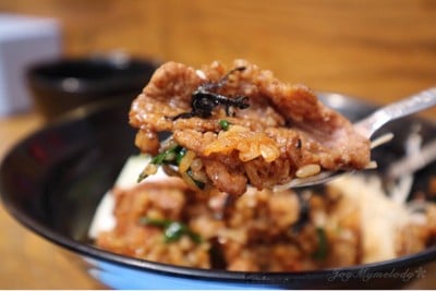 Korean style Pork Fried Rice + Soup ข้าวผัดหมูเกาหลี + ซุป