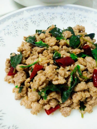 วิธีทำ ผัดกะเพราหมูสับ วิธีทำ ผัดกะเพราหมูสับ