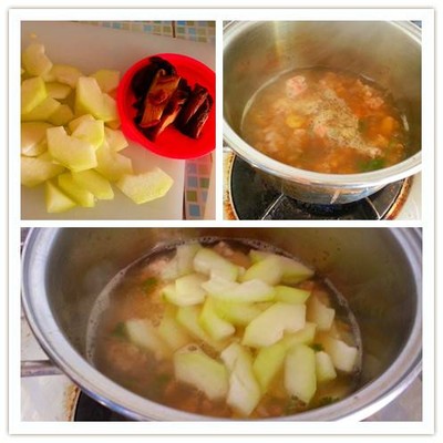 วิธีทำ แกงจืดฟักอ่อนหมูสับ