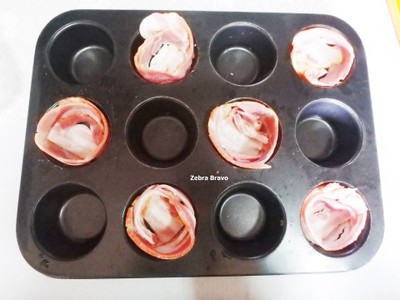 วิธีทำ เบคอนไข่อบชีส