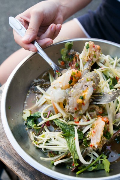 เมนูของร้าน กั้งดอง ปูดอง เจ๊ดาเยาวราช