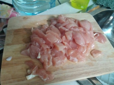 วิธีทำ ไก่กระเทียมพริกไทผัดขิง