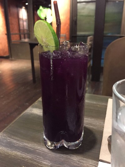 ชาอัญชันมะนาว