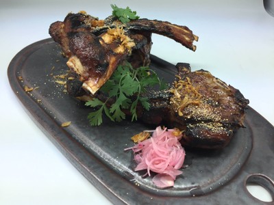 ซี่โครงแพะย่าง