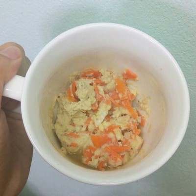 วิธีทำ ไข่คน+ไข่ตุ๋นแครอทสูตรไมโครเวฟ