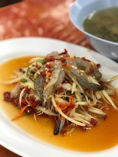 เมนูของร้าน แซ่บวัน ตำซั่ว Original