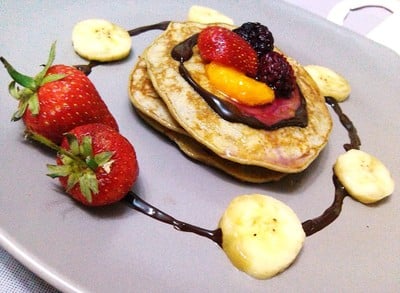 วิธีทำ แพนเค้กสูตรคลีน แคลอรี่ต่ำ แต่อร่อย ไม่อ้วน