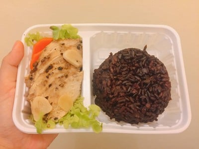 ไก่อบกระเทียมพริกไทยดำ คลีนแท้💯%